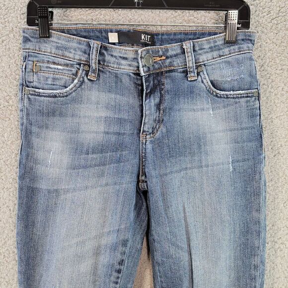 Kut From the Kloth Catherine Boyfriend Jeans Sz 0 - Picture 3 of 9